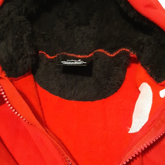Jordan Jumpsuits Hooded Coverall, Baby Boy Gym Red, Size 9 Months 22" Long - Picture 3 of 16